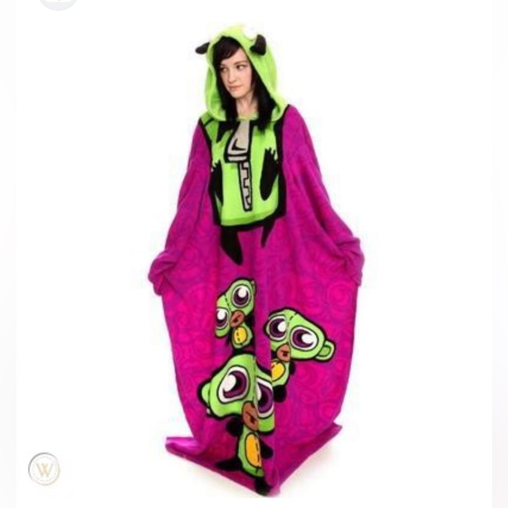 Rare Invader Zim Gir Snuggie Gem